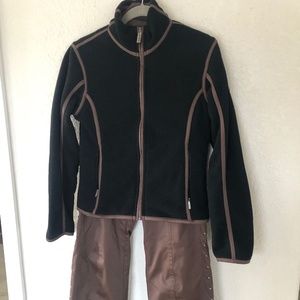 Women's SPYDER Stylish Fleece Jacket Size 8